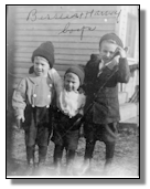 William, Harvey Tom and Bob Thorson, About 1920
